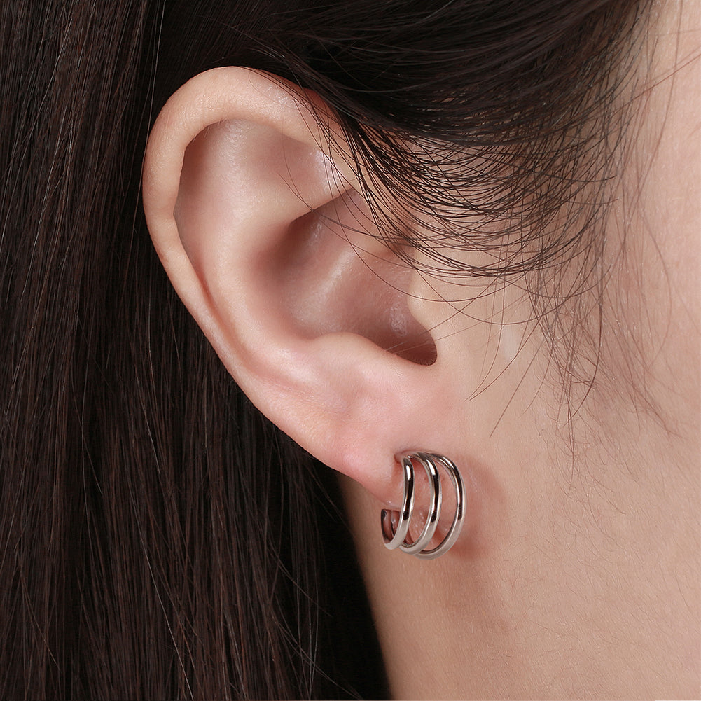 Oaklynn - Curved Mini Earrings