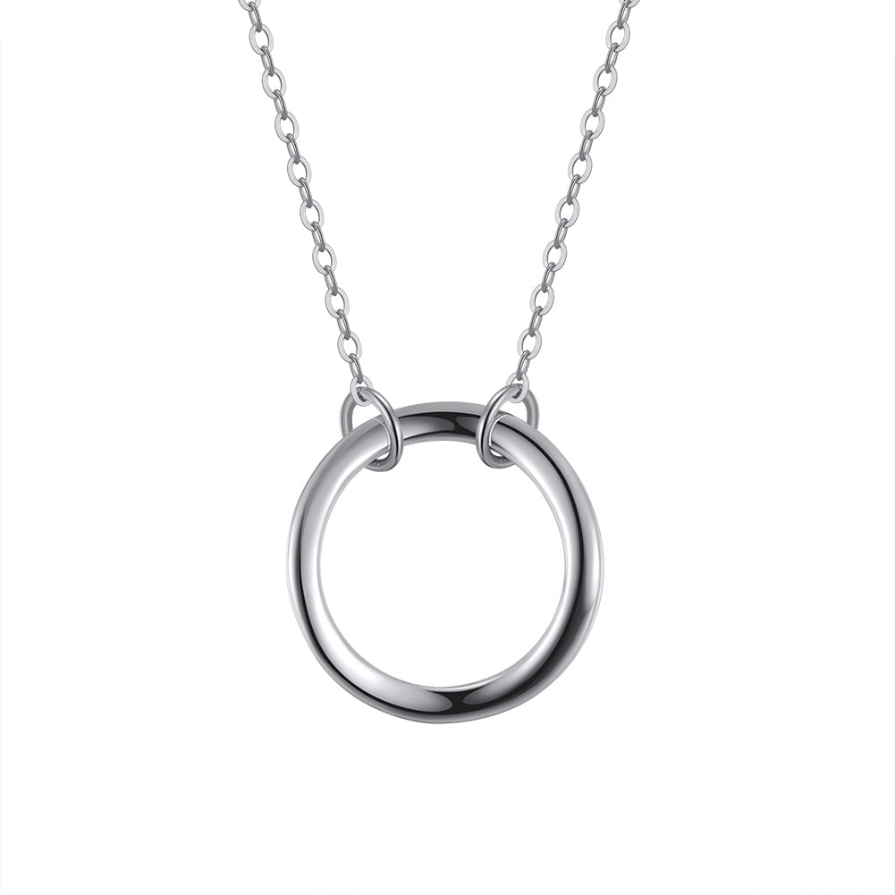 Orla - Dainty Circle Necklace