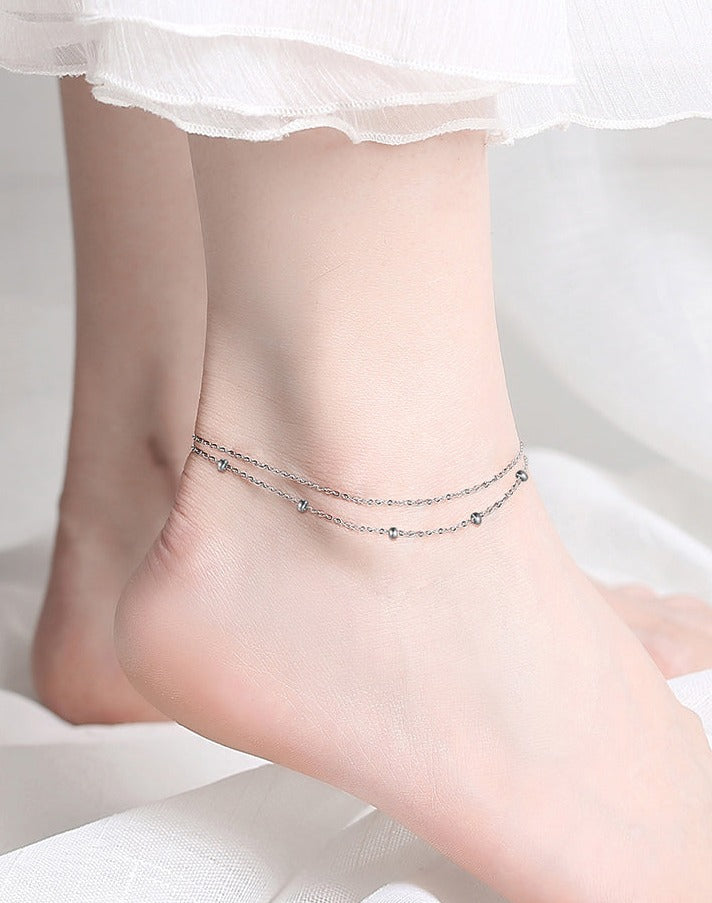 Simi - Double Layered Anklet