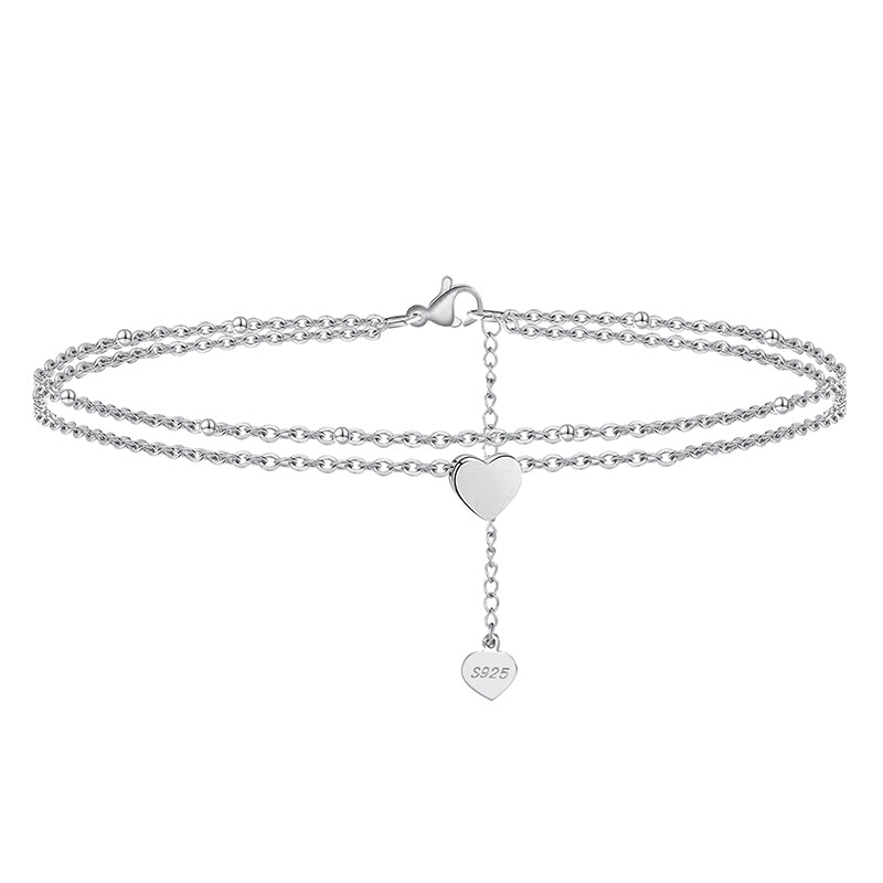 Harmony - Single Heart Anklet