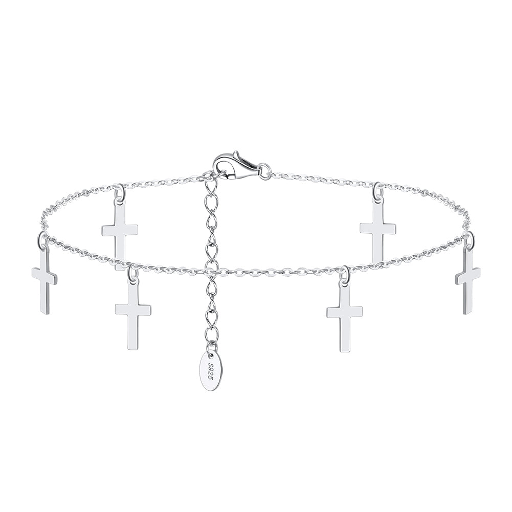 Cross Anklet