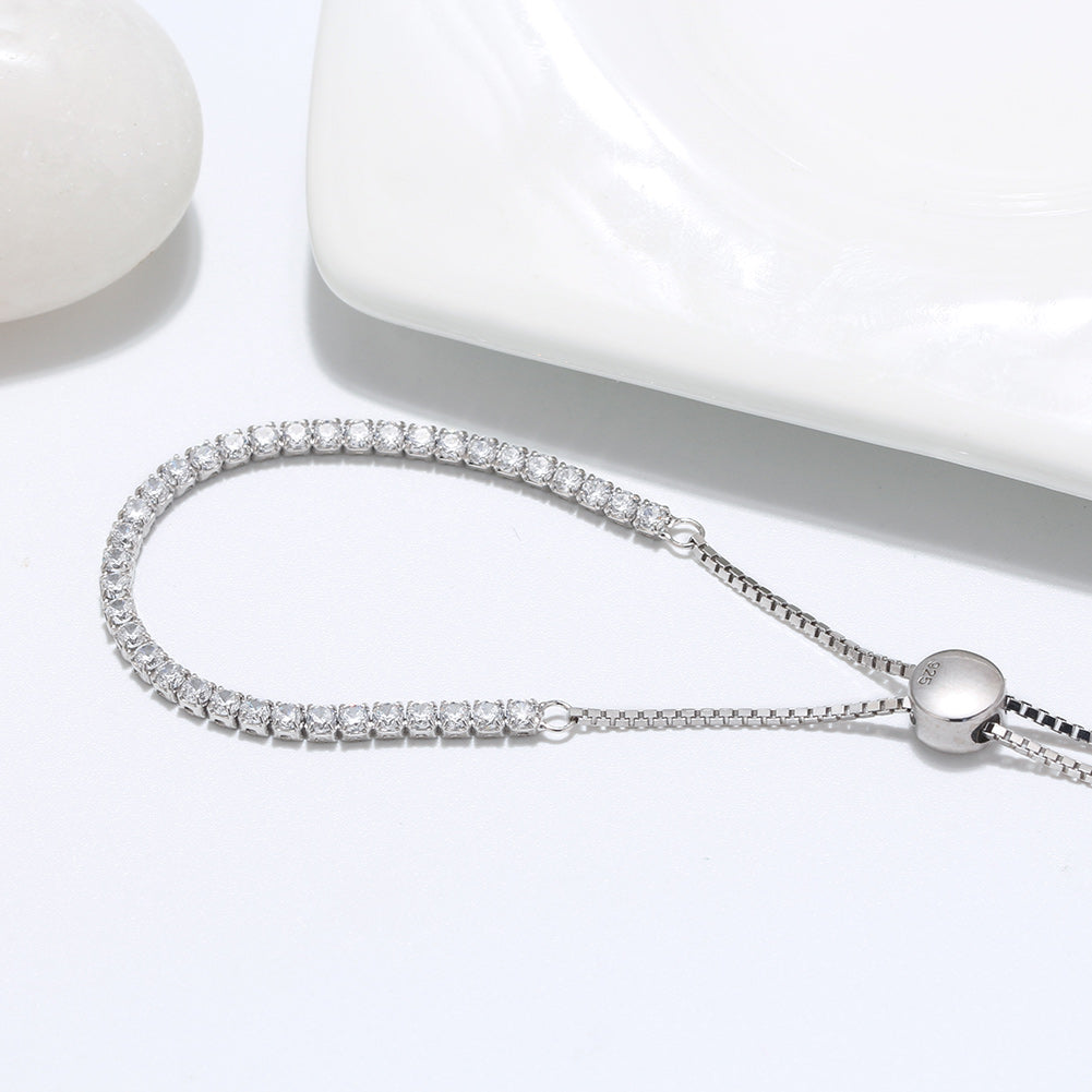 Talia - Adjustable Tennis Bracelet