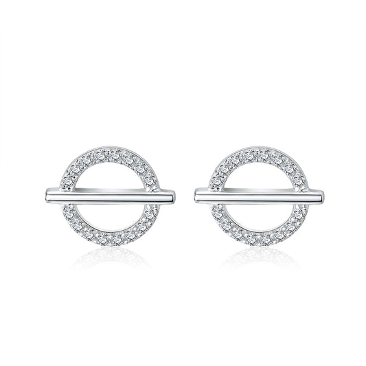 Oriah - Sparkling Circle Earrings