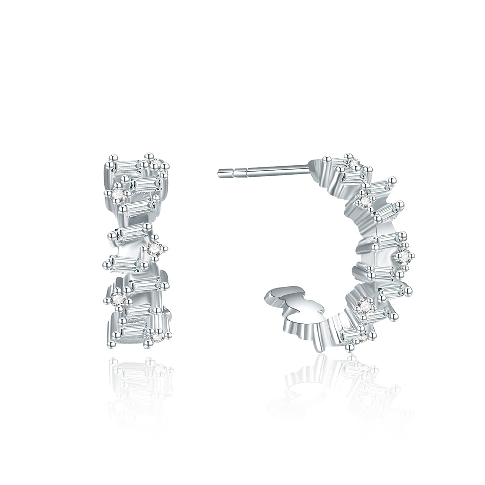 Jagger - C Hoop Earrings