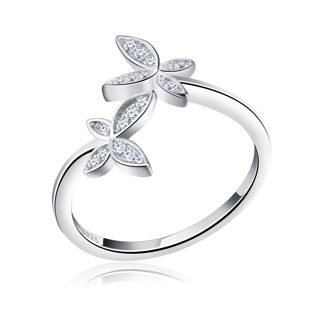 Melody - Double Butterfly Ring