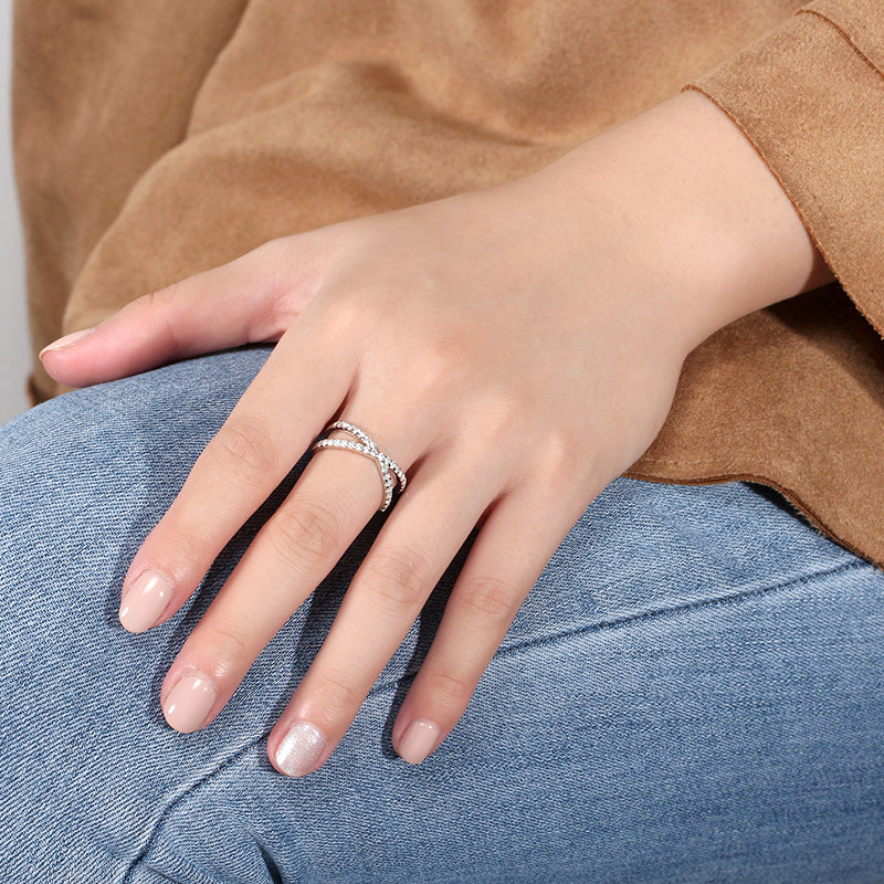 Xio - Criss Cross Ring