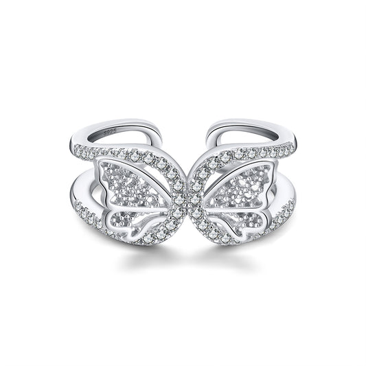 Mayleen - Statement Butterfly Ring