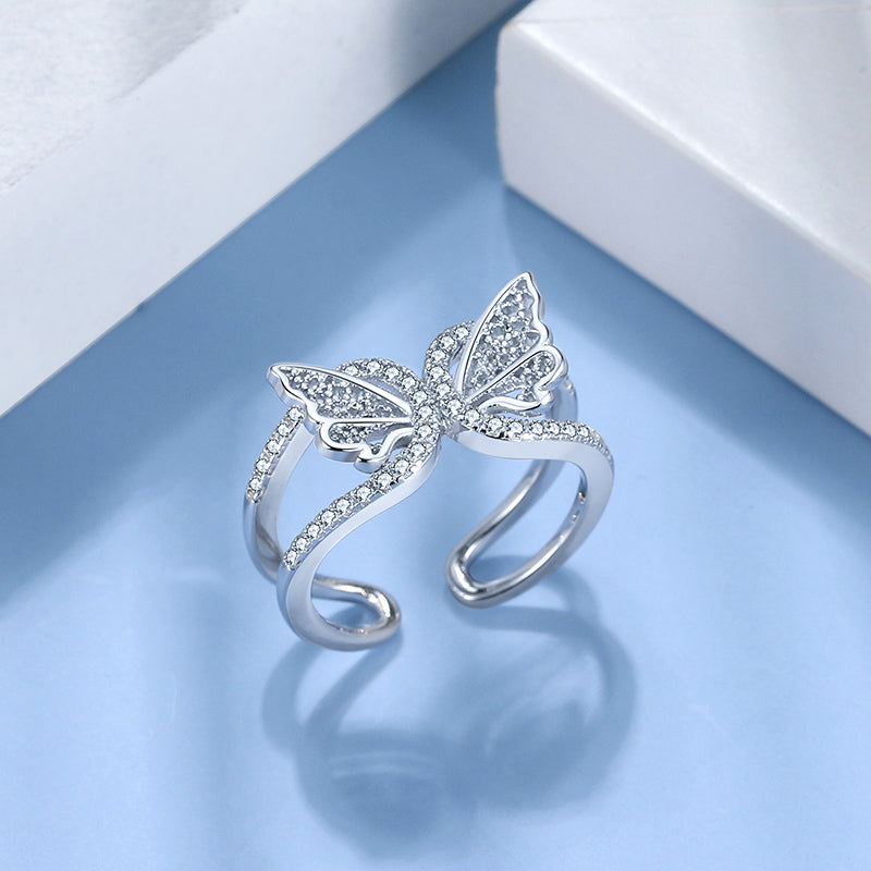 Mayleen - Statement Butterfly Ring